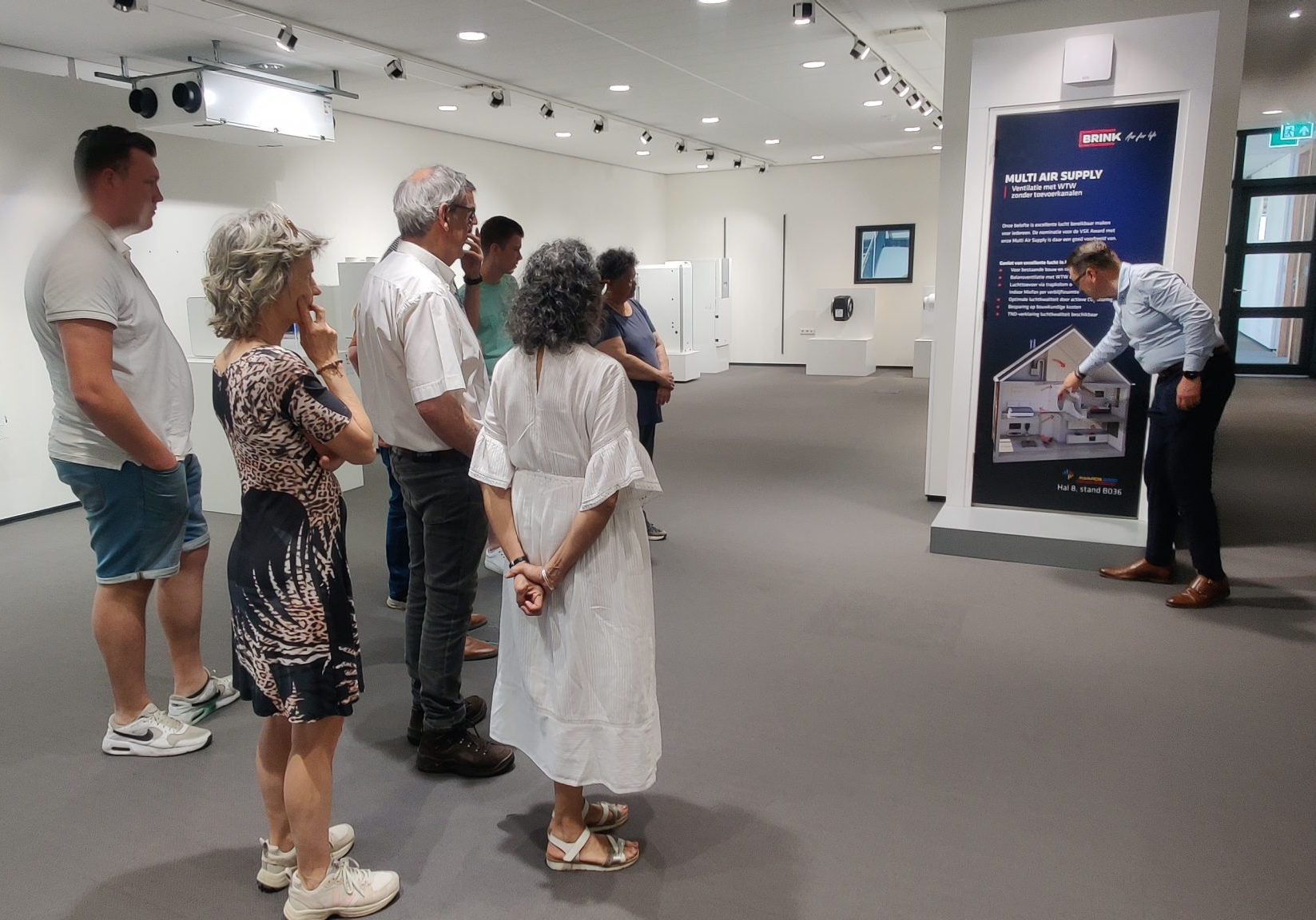 Leren over ventilatie bij Brink in Staphorst