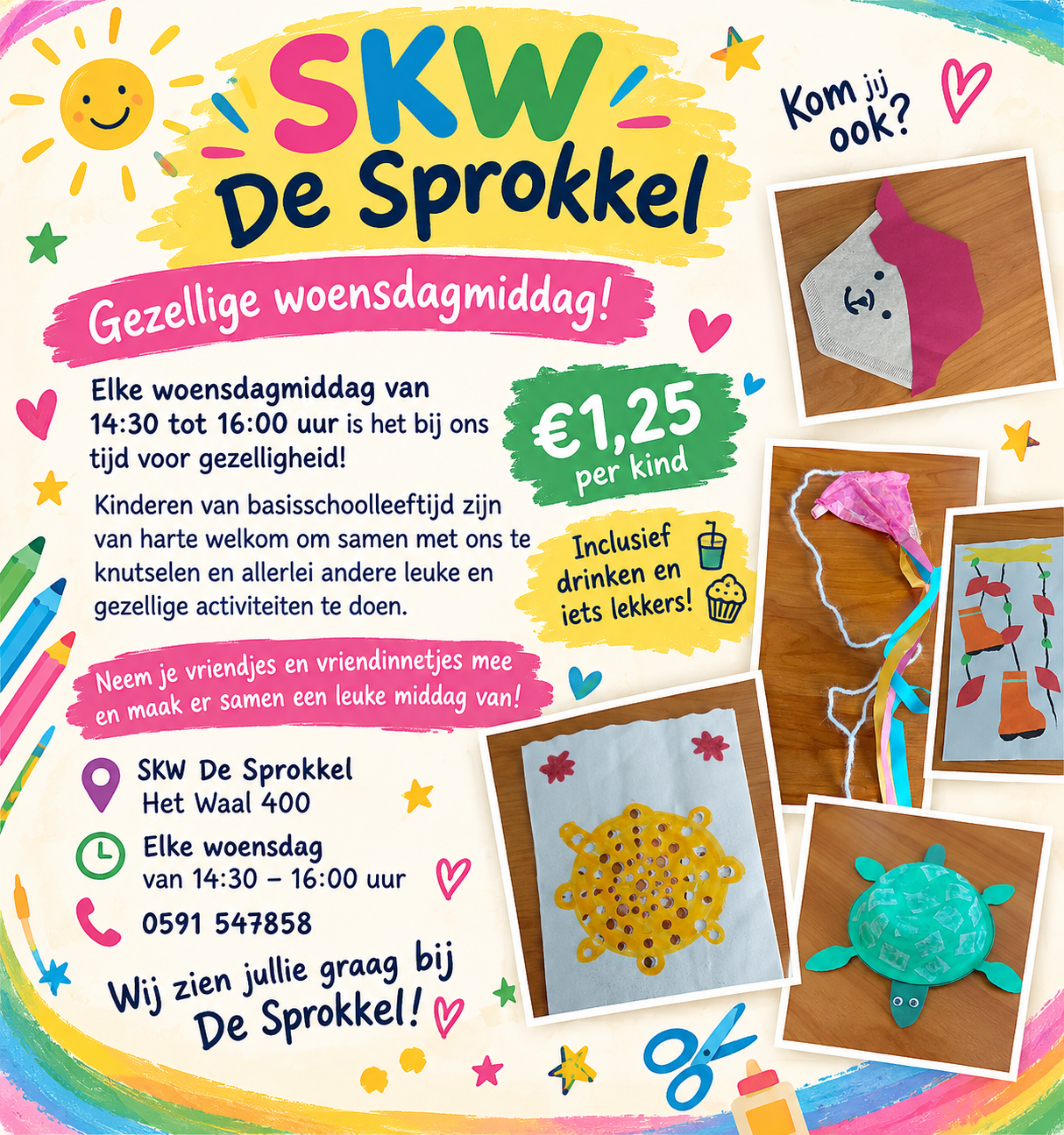 Knutselen voor kids